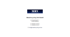 Desktop Screenshot of metallrecycling-veit.de